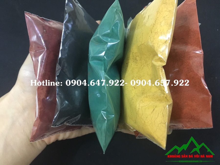 Bột màu vật liệu trong ngành sản xuất Gốm