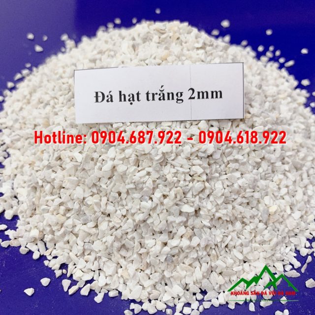 Đá hạt trắng 2mm