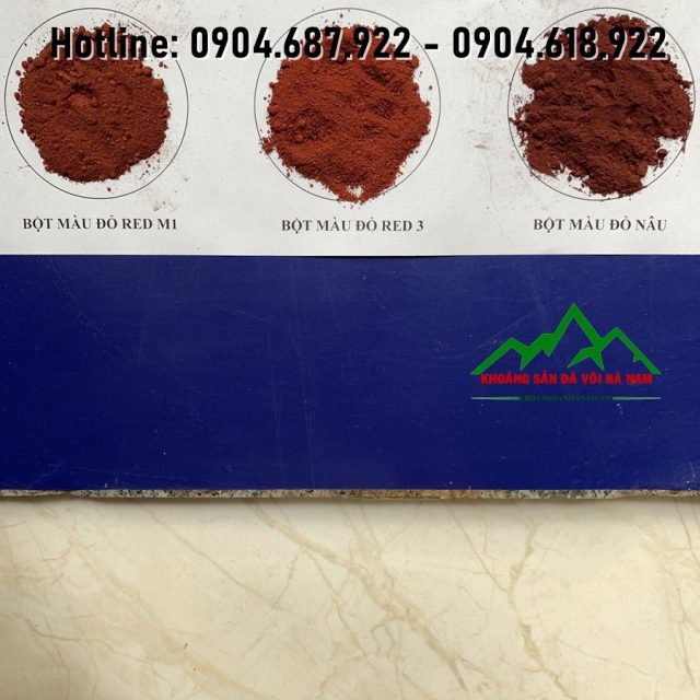 bột màu đỏ hàn quốc