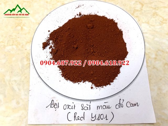 bột àu oxit sắt đỏ y101