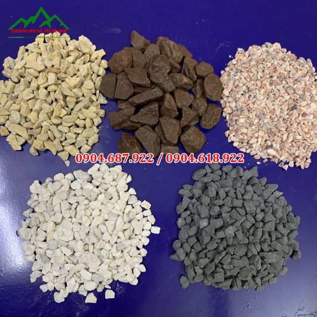 đá hạt sản xuất terrazzo