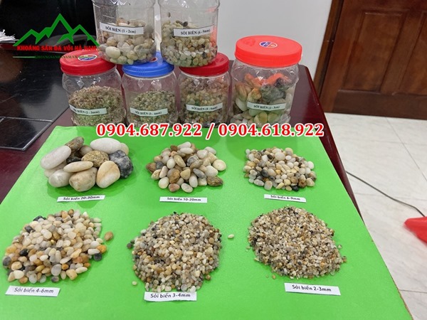 sỏi biển lọc nước