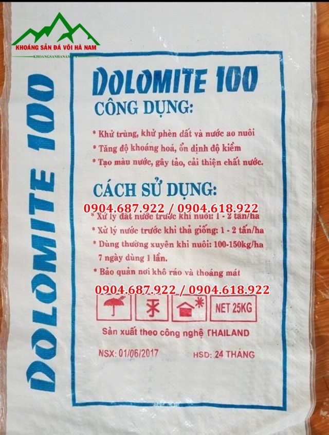 Dolomite thủy sản