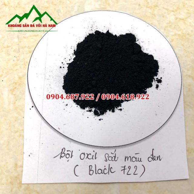 bột màu oxit sắt đen