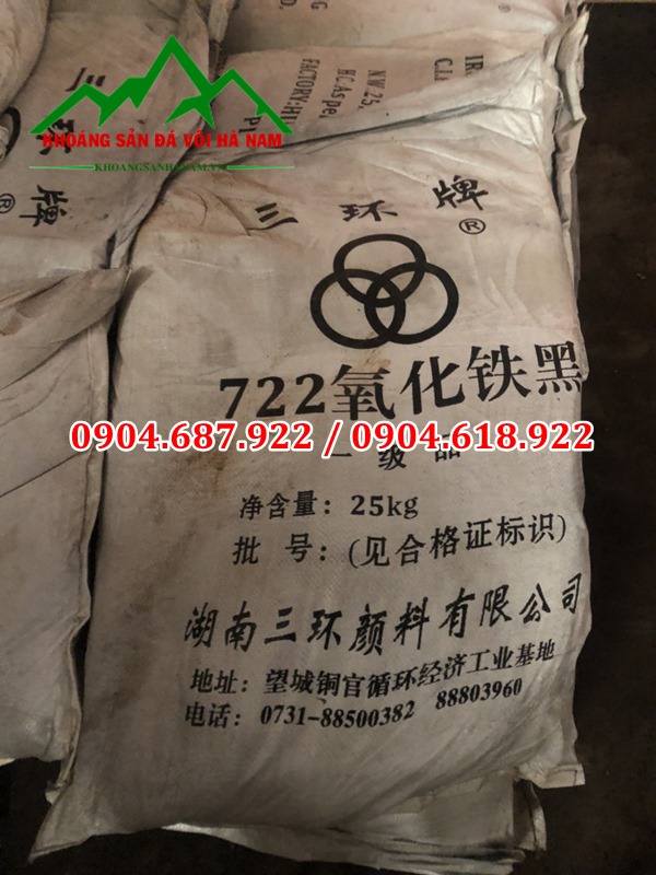 cung cấp bột màu oxit sắt đen