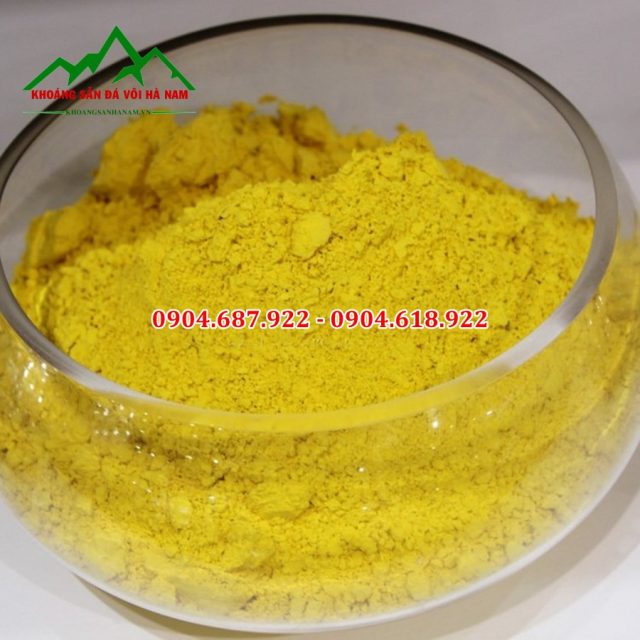 cung cấp bột màu oxit sắt vàng