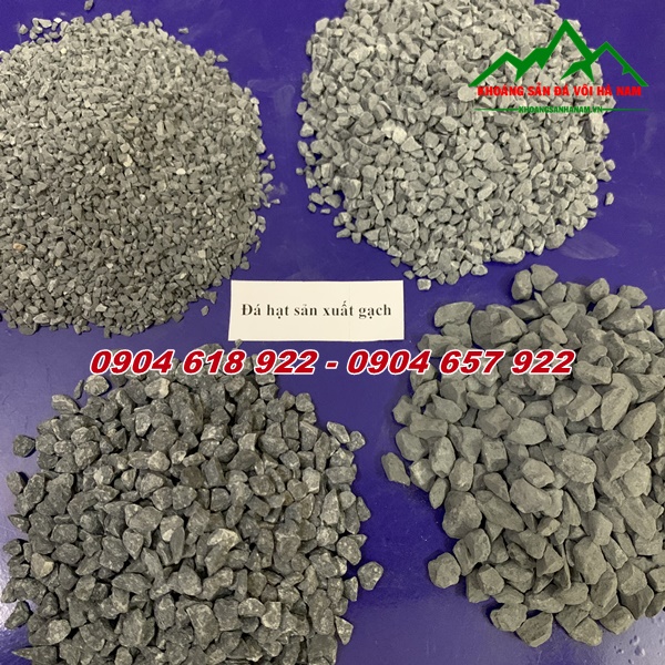 Đá hạt sản xuất gạch