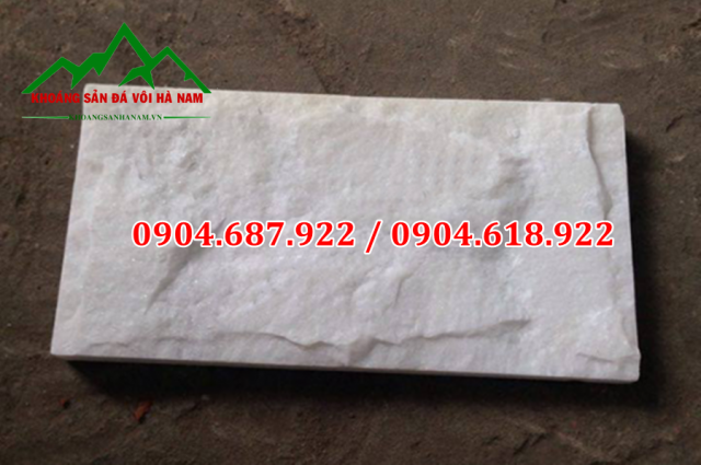 đá bóc trắng ốp tường
