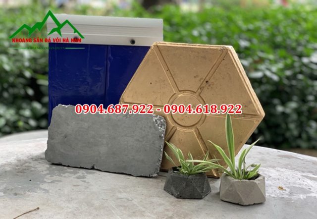 bột màu sản xuất gạch tái chế phế liệu