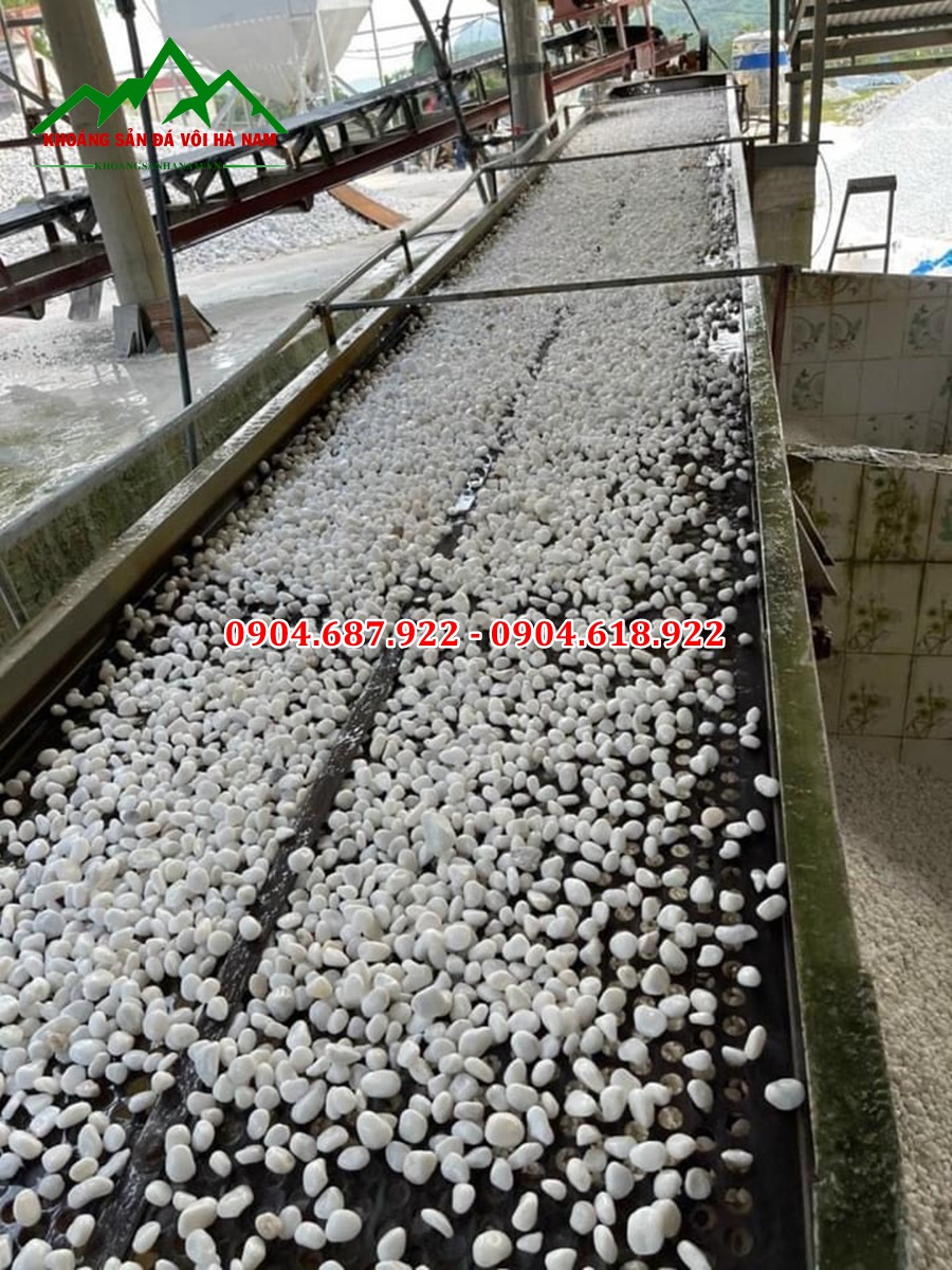 nhà máy sản xuất sỏi trắng muối