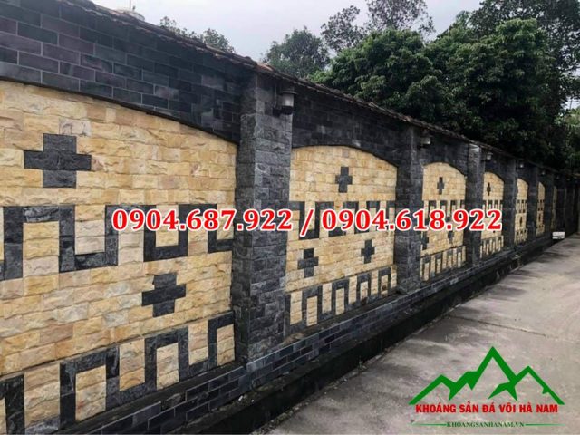 đá tự nhiên ốp tường bao