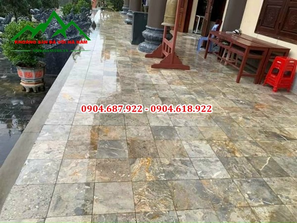 đá tự nhiên lát hành lang