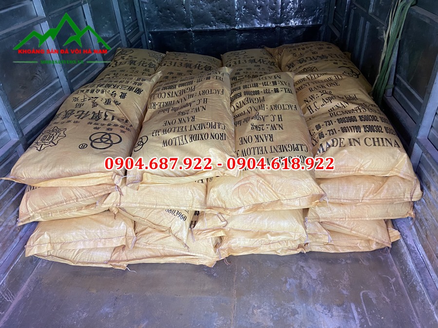 cung cấp bột màu vàng