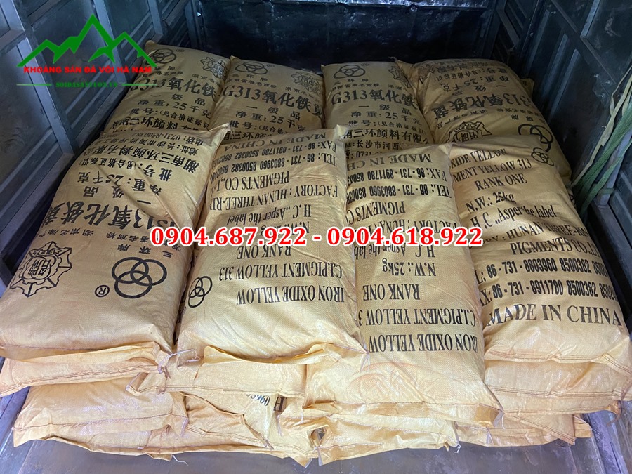 nhà cung cấp bột màu oxit sắt vàng