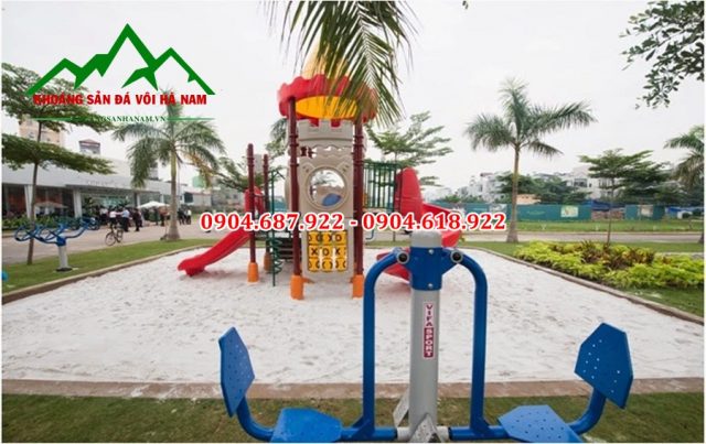 Cung cấp cát trắng sân chơi trẻ em