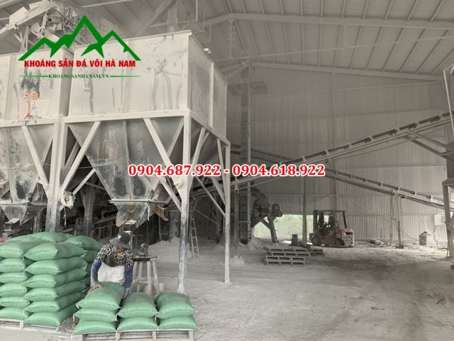 sản xuất bột đá đen tại Hà Nam