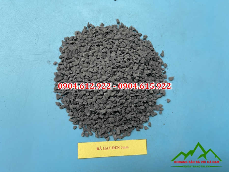 báo giá đá hạt đen 3mm