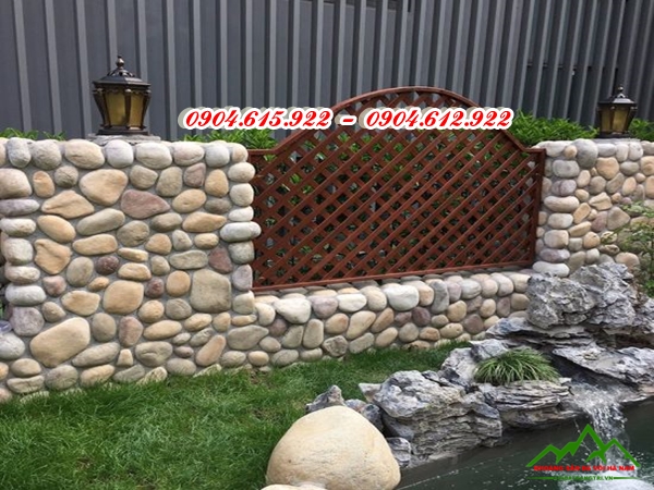 tường bê tông đá cuội - KSDVHN1