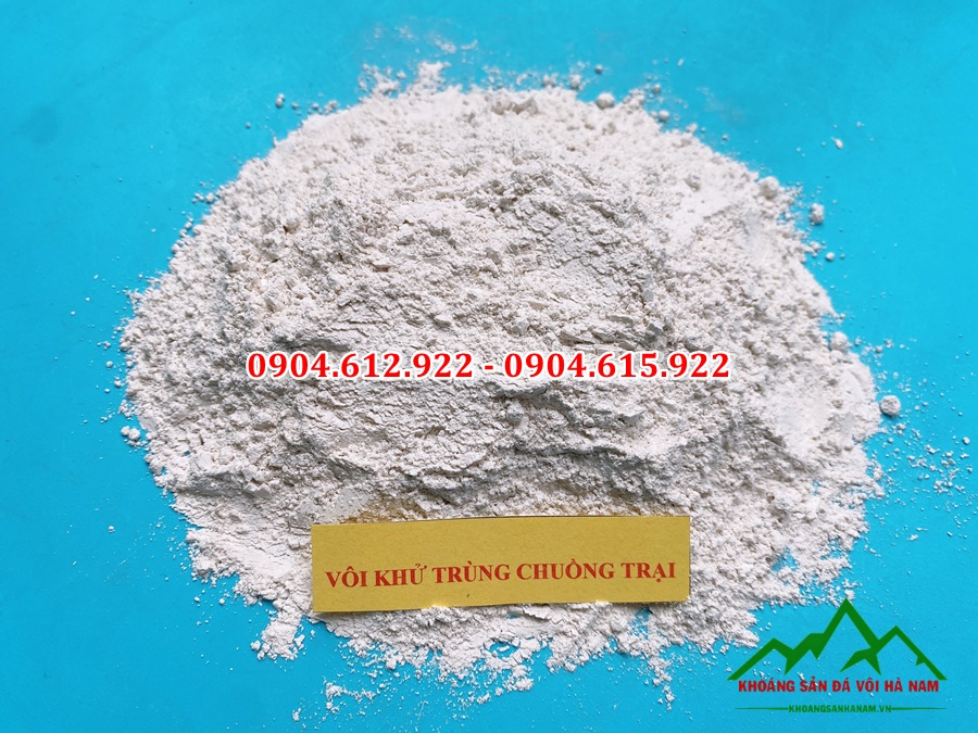 đại chỉ bán vôi bột khử trùng chuồng trại