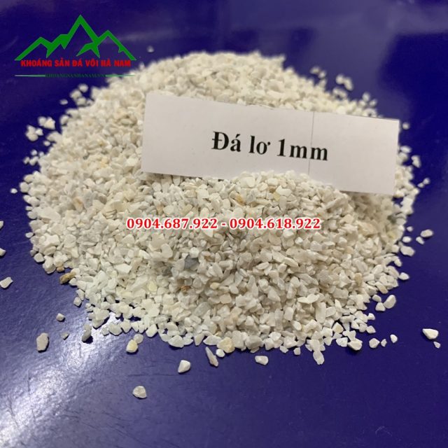 đá hạt 1 ly sản xuất cám