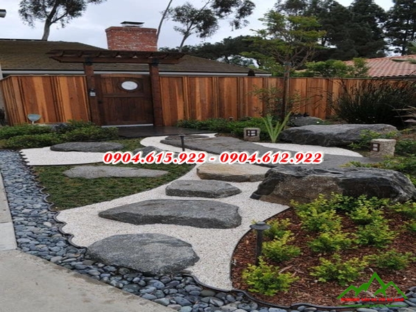 Sỏi trắng trang trí vườn - SĐSVMB3