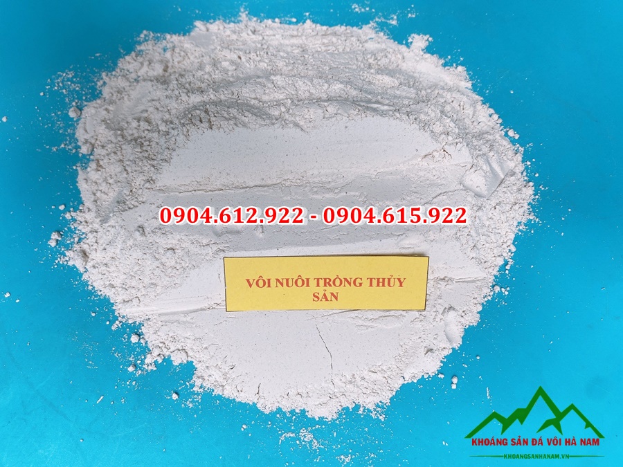 vôi cho ngành thủy sản