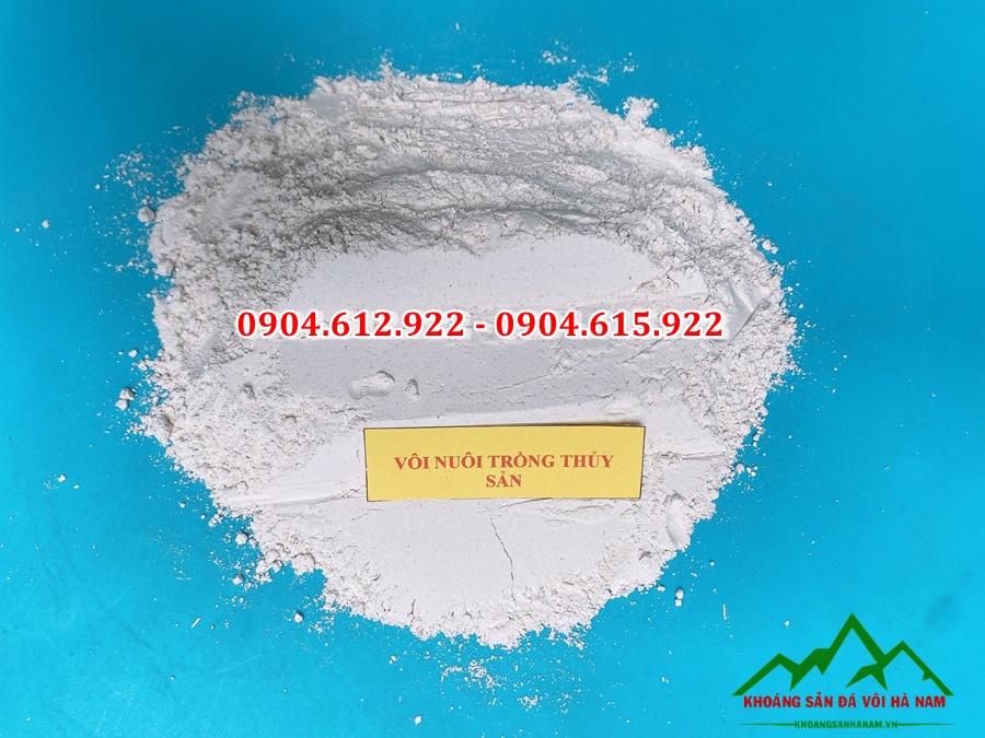 cách sử dụng vôi cho nuôi trồng thủy sản