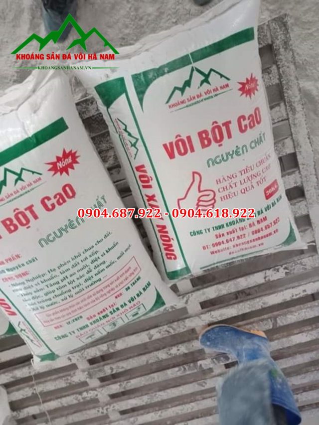 Cung cấp vôi bột Hà Nam