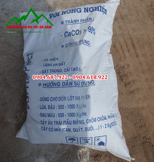 Vôi bột nông nghiệp giá rẻ