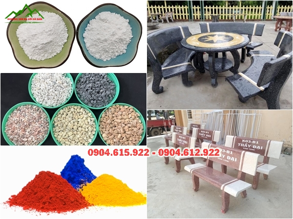 Đá hạt 3mm làm Granito4