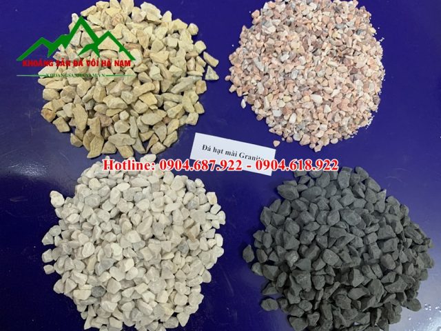 bán đá hạt làm granito