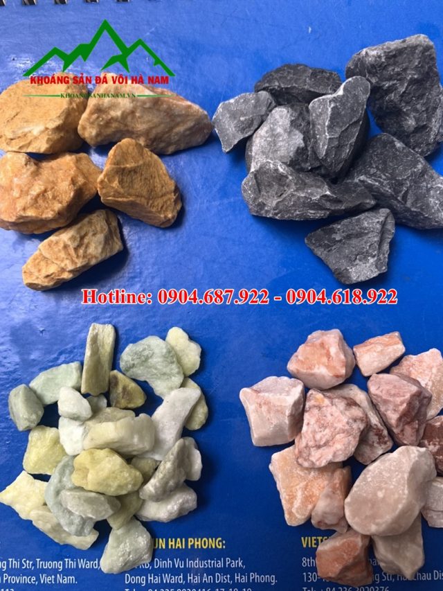 các mẫu đá hạt làm granito