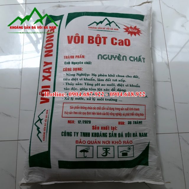 cung cấp vôi hút ẩm
