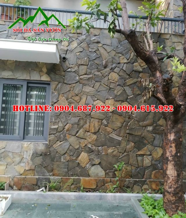 Đá rối đa sắc ốp tường