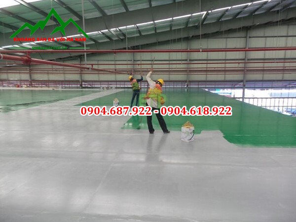 cát thạch anh làm sơn epoxy