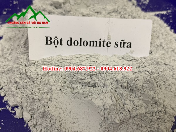 Bán bột dolomite sữa