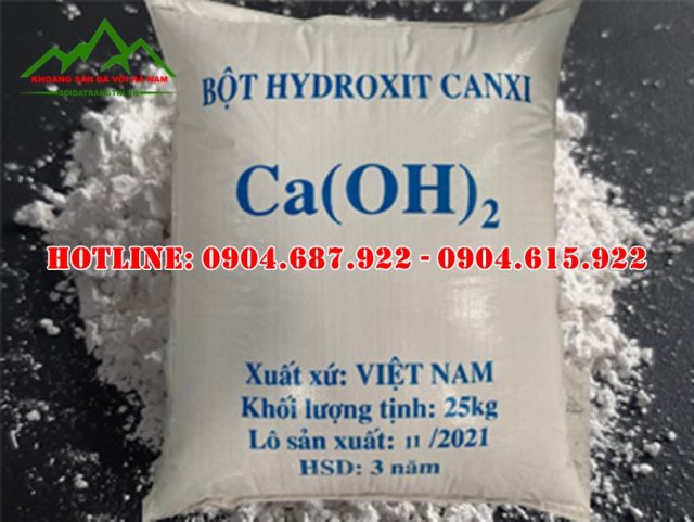 bán vôi bột CaOH2