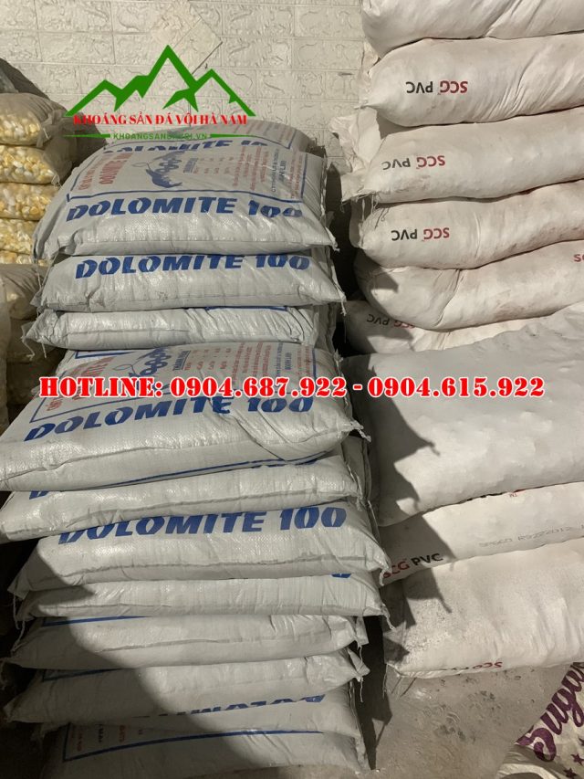 Vôi dolomite thủy sản