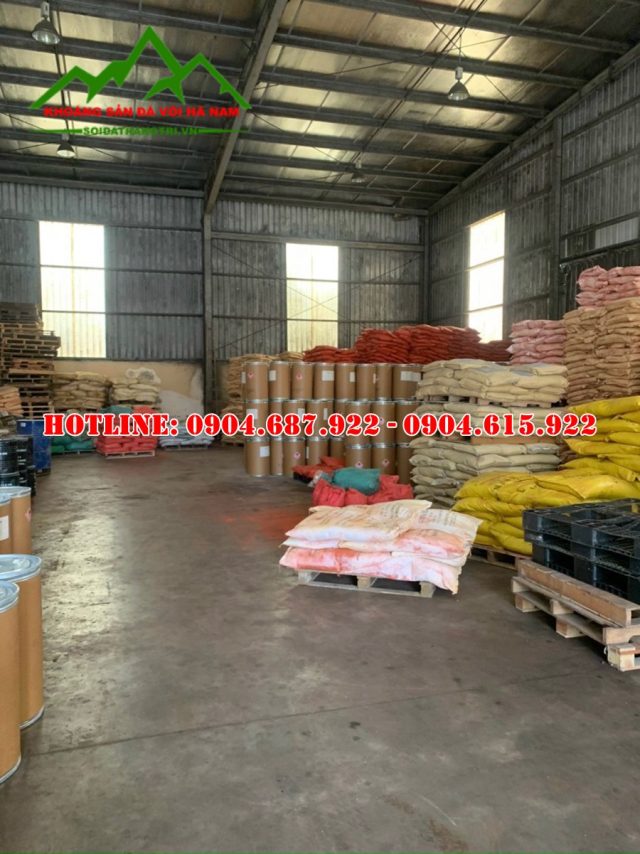 kho bột màu oxit sắt tại hà nội