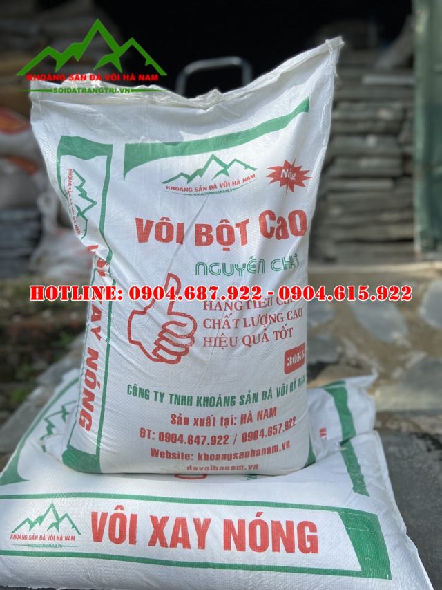 Vôi bột tại hà nam