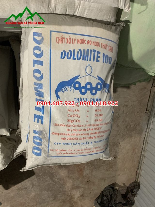 báo giá vôi dolomite 2026