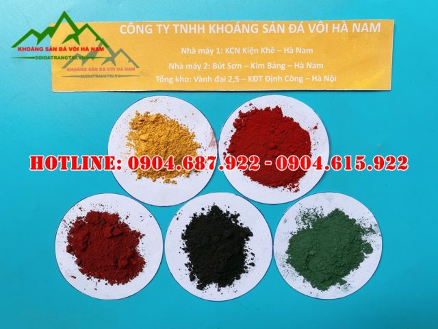 báo giá bột ve màu