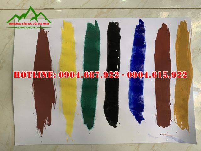 bán bột ve màu quét tường