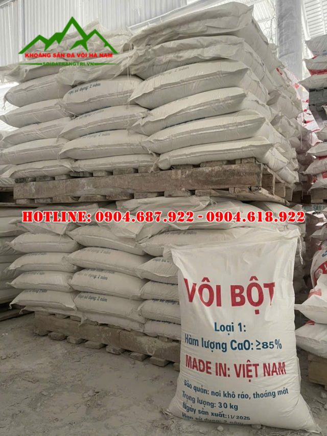 báo giá vôi tại điện biên