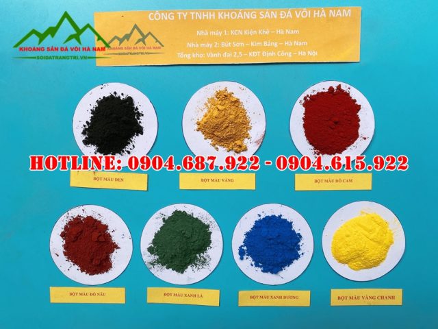 báo giá bột mào oxit sắt 2026