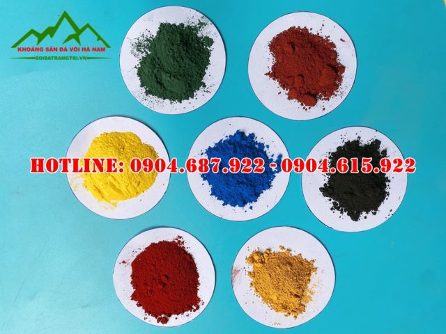 cung cấp bột màu oxit sắt