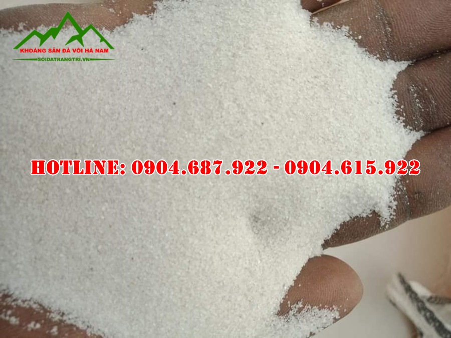 mẫu cát trắng sân chơi