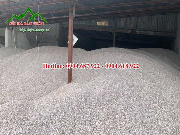 xưởng sản xuất sỏi